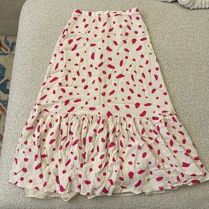 Wilfred midi skirt